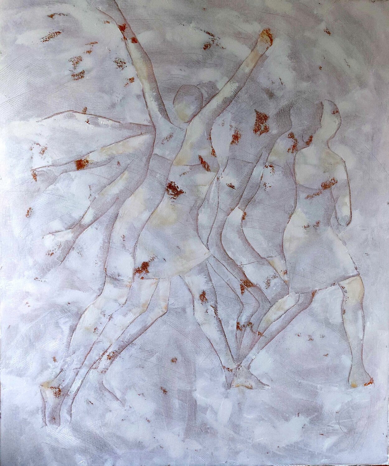 Unies Corinne Malfreyt Original painting for sale
