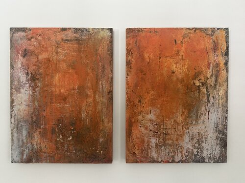 Metamorphic I and II by Susan Handau, Painting for Sale on Select