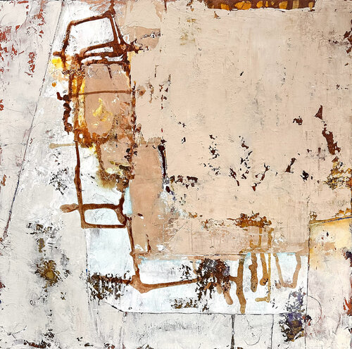 Interlocking by Susan Handau, Painting for Sale on Select