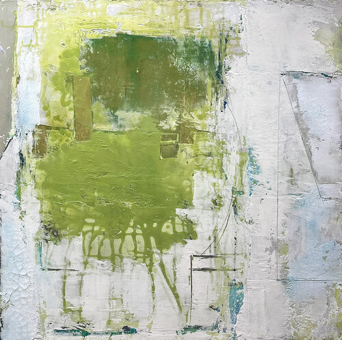 Green Melt by Susan Handau, Painting for Sale on Select