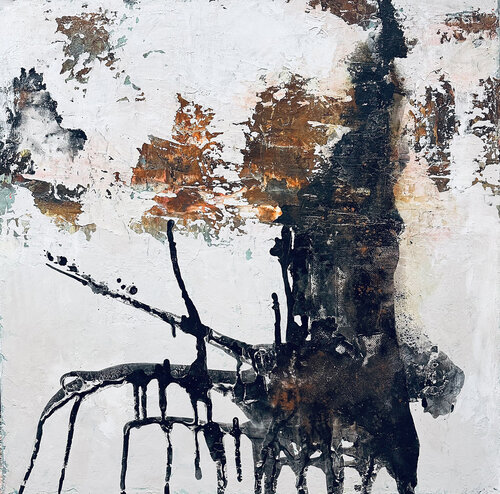 Melting Boundaries by Susan Handau, Painting for Sale on Select