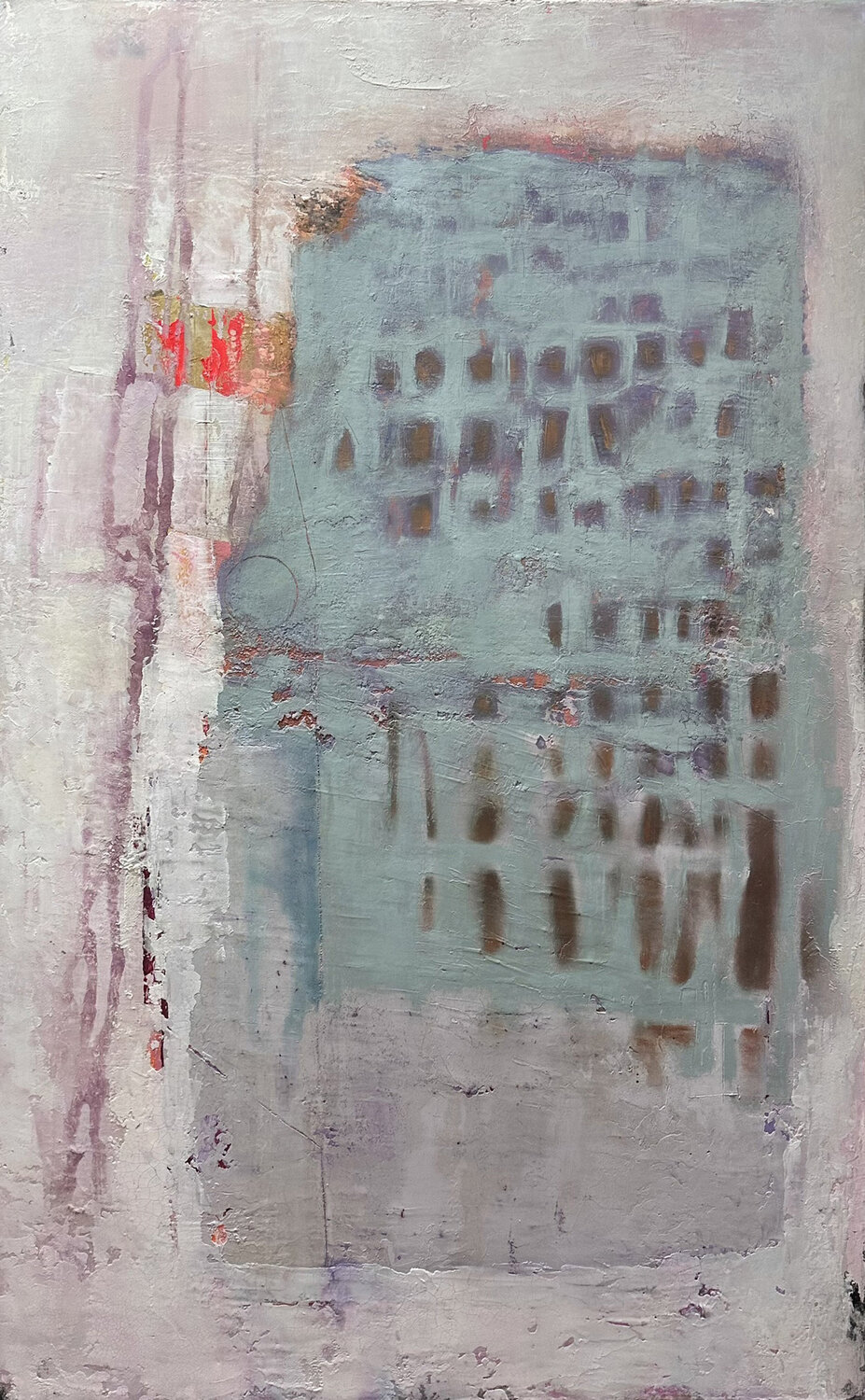 Blue Tower Susan Handau Original painting for sale