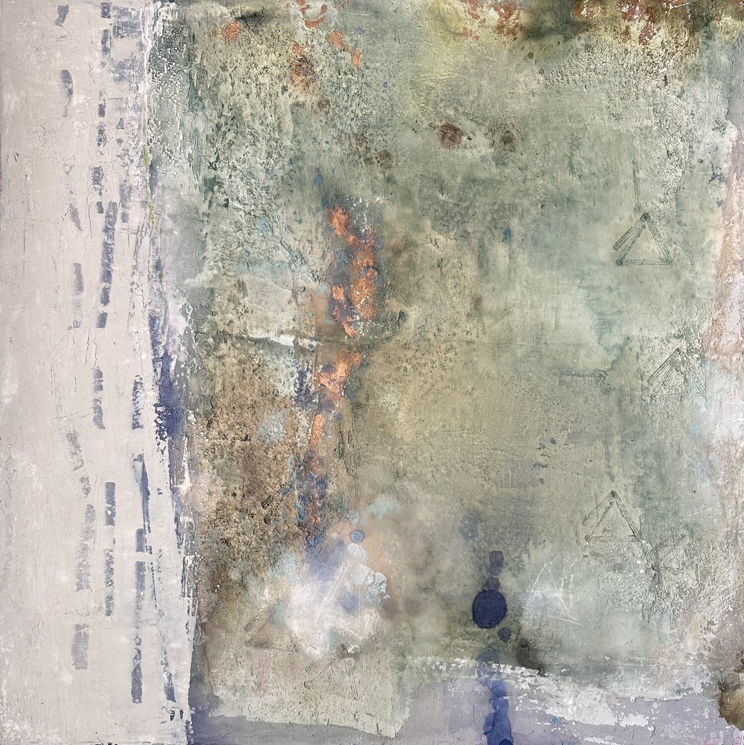 Ancient Aura Susan Handau Original painting for sale