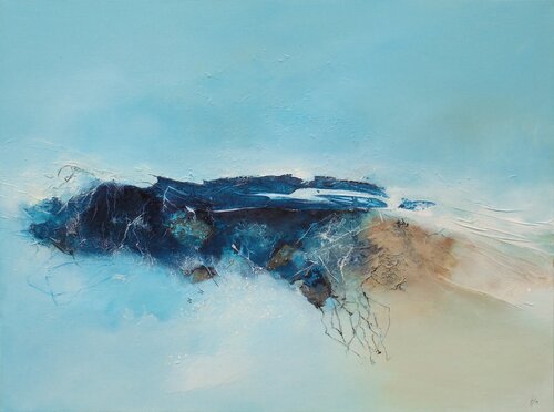 AU LARGE DE L'ESPOIR by Han, Painting for Sale on Select