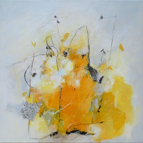 FANENT LES FLEURS by Han, Painting for Sale on Select