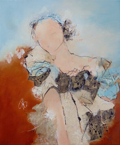 LADY LOUVE by Han, Painting for Sale on Select