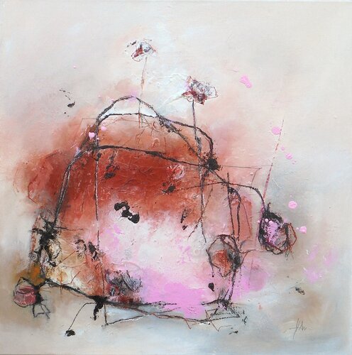 LE ROSE QU'ON NOUS PROPOSE by Han, Painting for Sale on Select