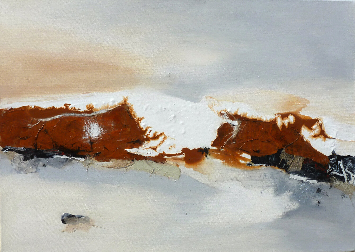 HORS PISTE TEMPOREL Han Original painting for sale