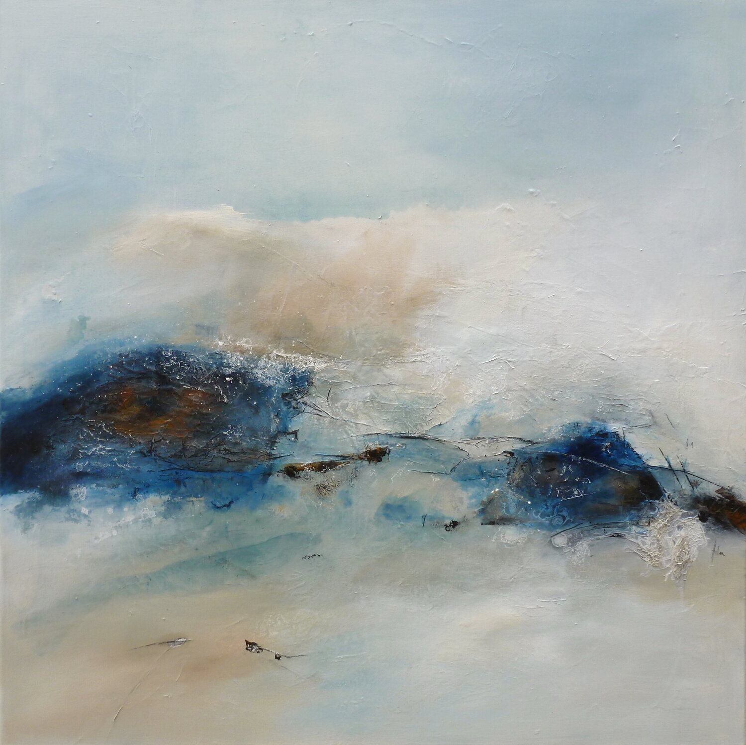 CIEL DE TRAINE Han Original painting for sale