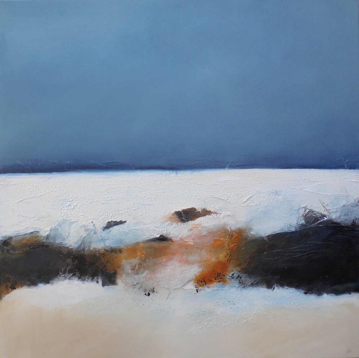 TRAVERSER L'HORIZON Han Original painting for sale