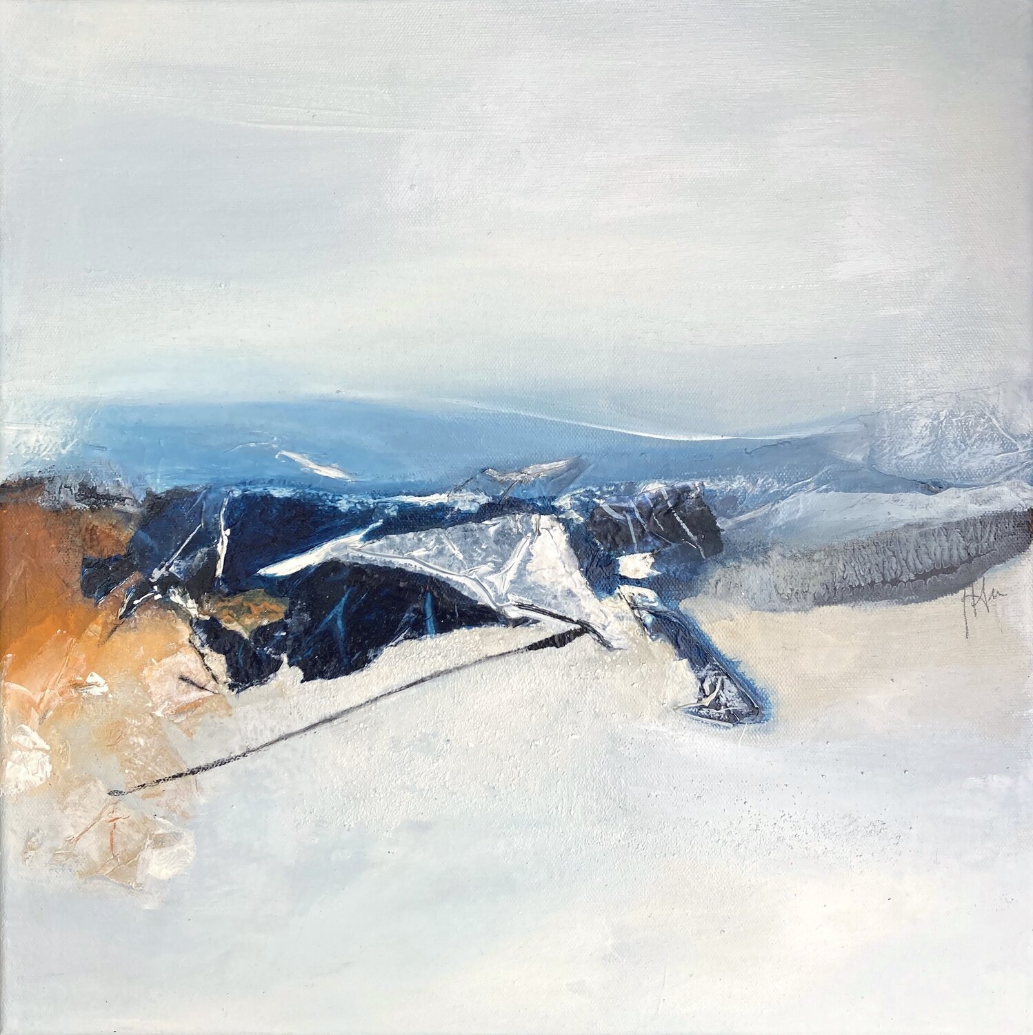 PARTITION DE MER Han Original painting for sale