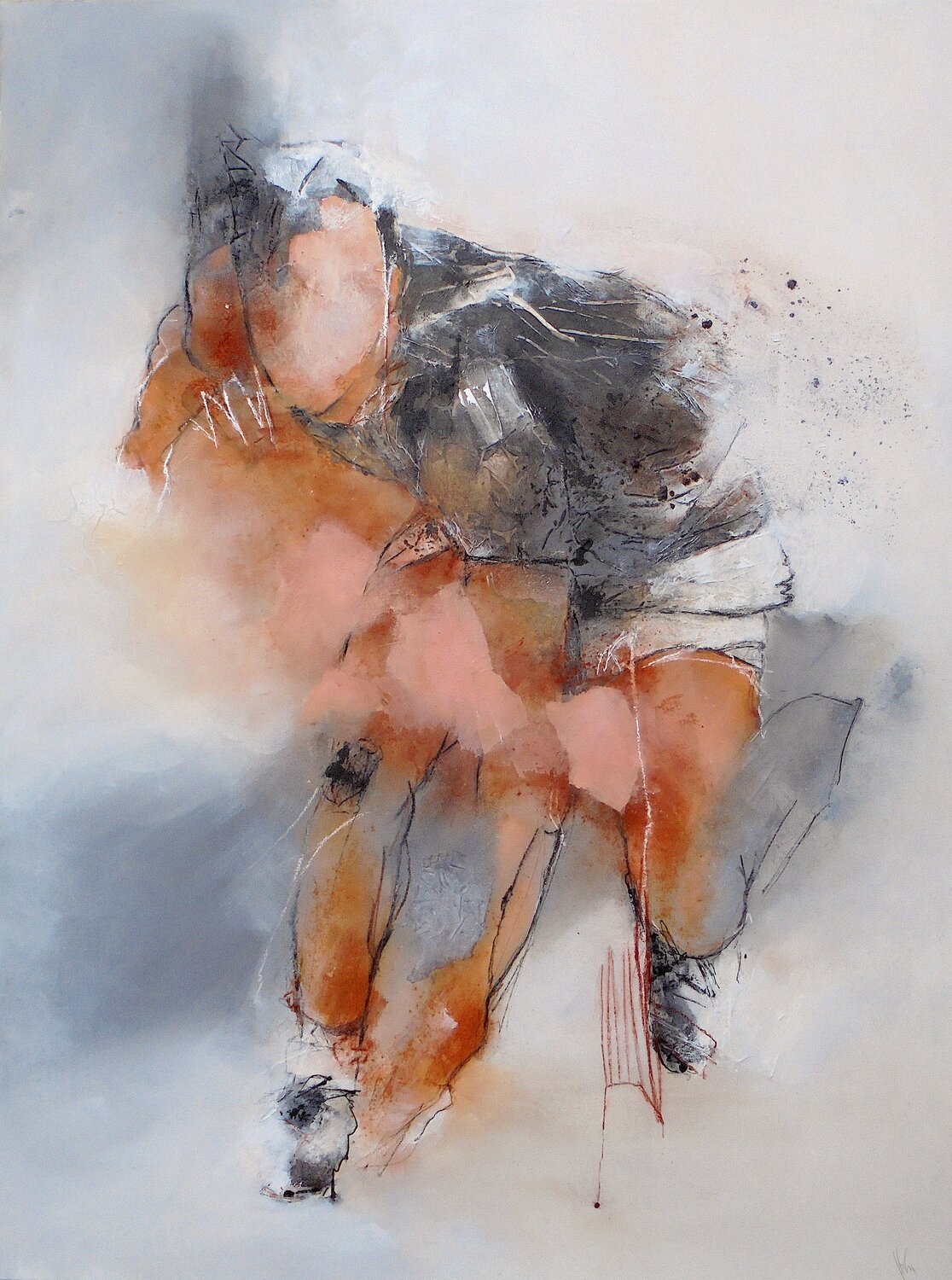THE SPRINTER Han Original painting for sale