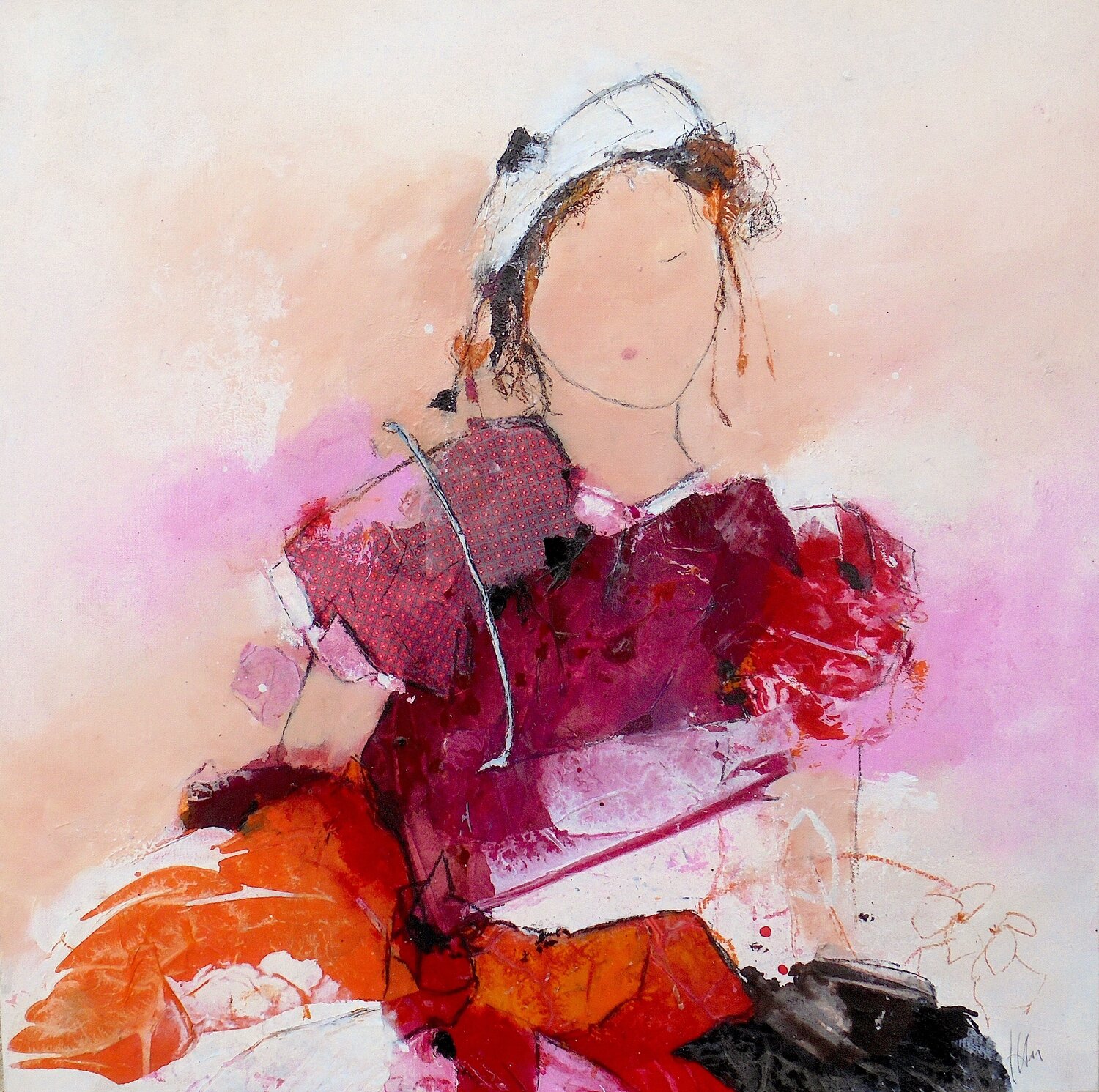 TULIPE Han Original painting for sale