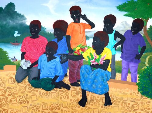 Better days ahead 2 by Aziseh Emmanuel, Painting for Sale on Select