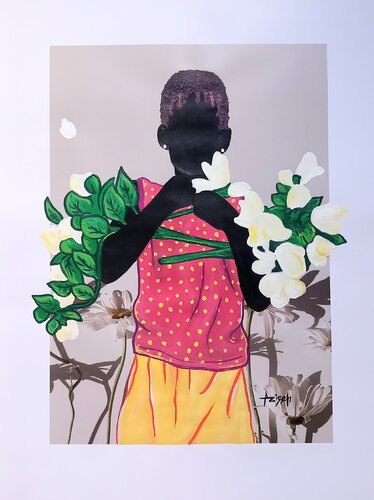 Love Language #1 by Aziseh Emmanuel, Painting for Sale on Select