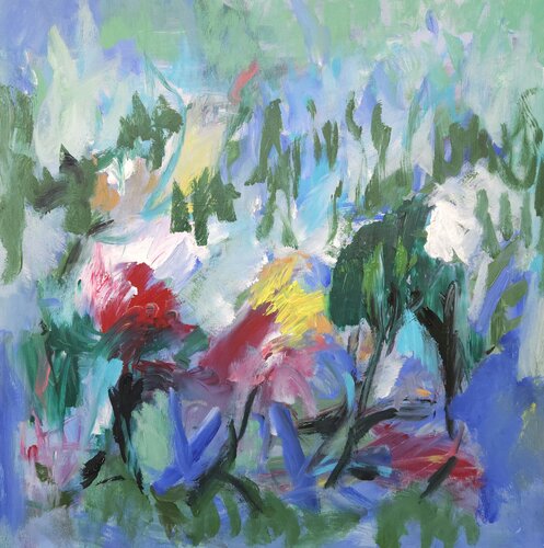 Growing garden IV by TAMHUY, Painting for Sale on Select