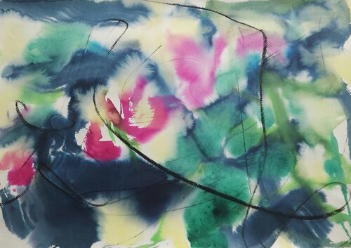 Colorful abstract II by TAMHUY, Painting for Sale on Select