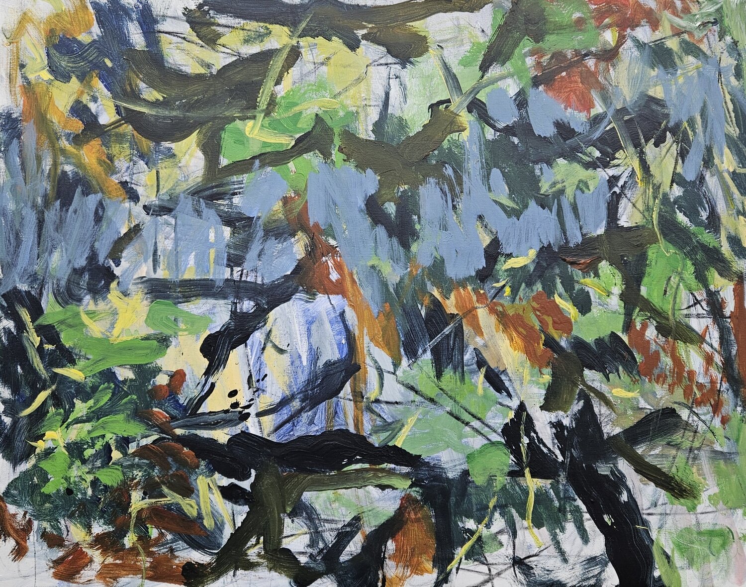 Growing garden II TAMHUY Original painting for sale