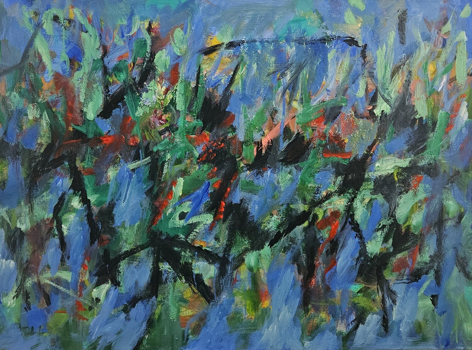Bleu 1 TAMHUY Original painting for sale