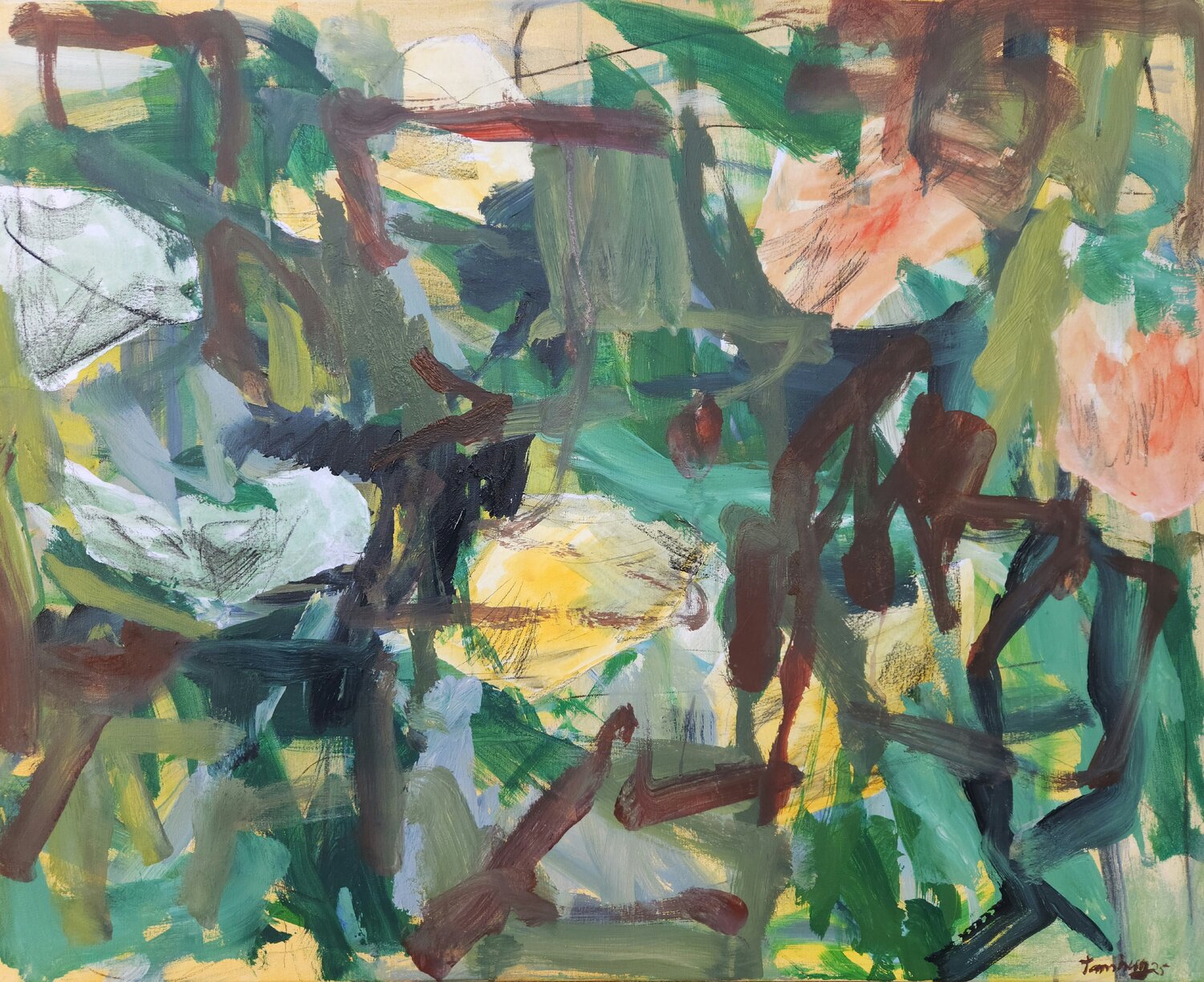 Fragments of dreams 1 TAMHUY Original painting for sale