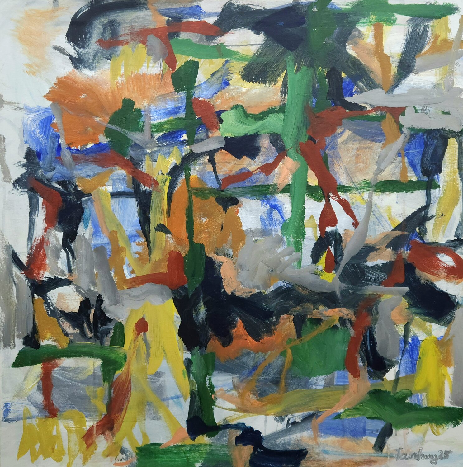 Transient Structures 3 TAMHUY Original painting for sale