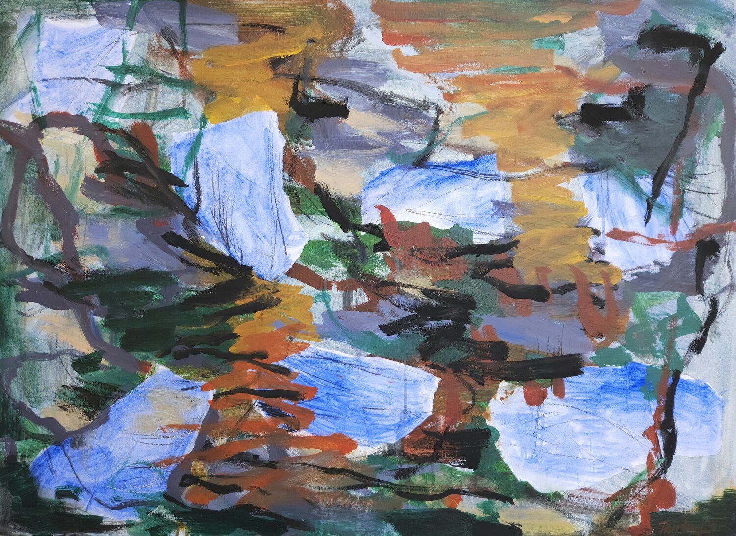 Fragments of dreams 2 TAMHUY Original painting for sale