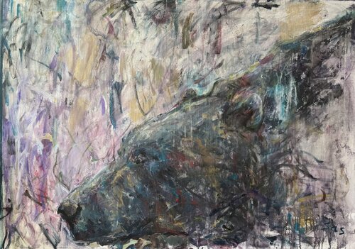 Digs by Liubou Sas, Painting for Sale on Select