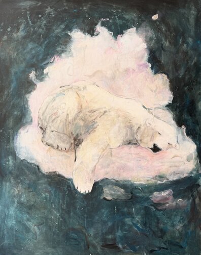 Soft cloud by Liubou Sas, Painting for Sale on Select