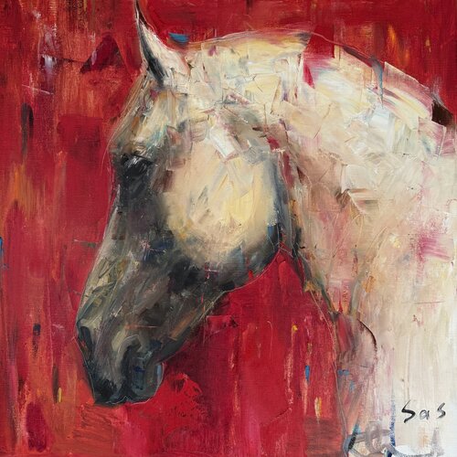 Hamlet by Liubou Sas, Painting for Sale on Select