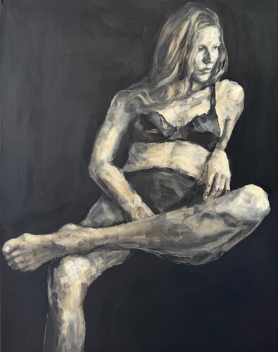 White chocolate by Liubou Sas, Painting for Sale on Select