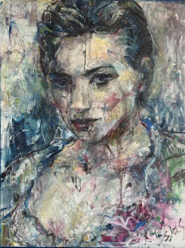 Alma by Liubou Sas, Painting for Sale on Select