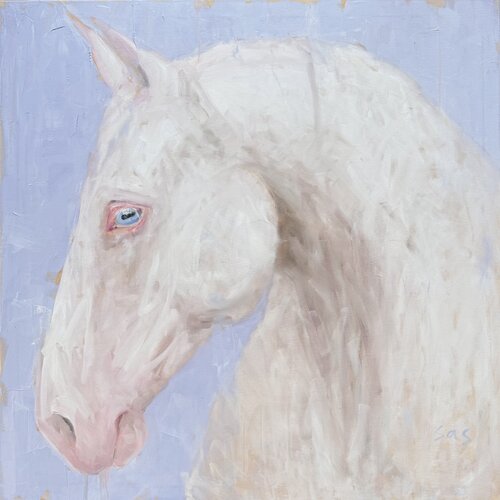 Blue eyes by Liubou Sas, Painting for Sale on Select