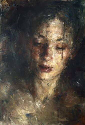 Just be by Liubou Sas, Painting for Sale on Select
