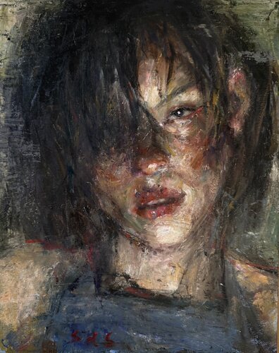 Jennifer by Liubou Sas, Painting for Sale on Select