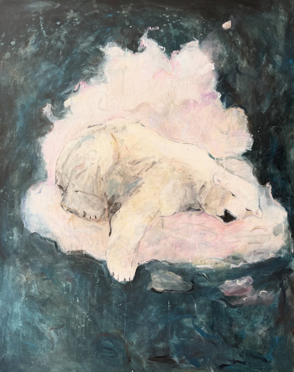 Soft cloud Liubou Sas Original painting for sale