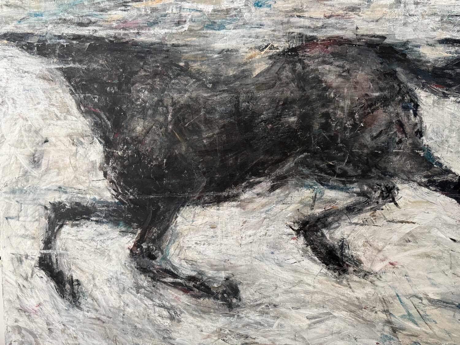 Running on water Liubou Sas Original painting for sale