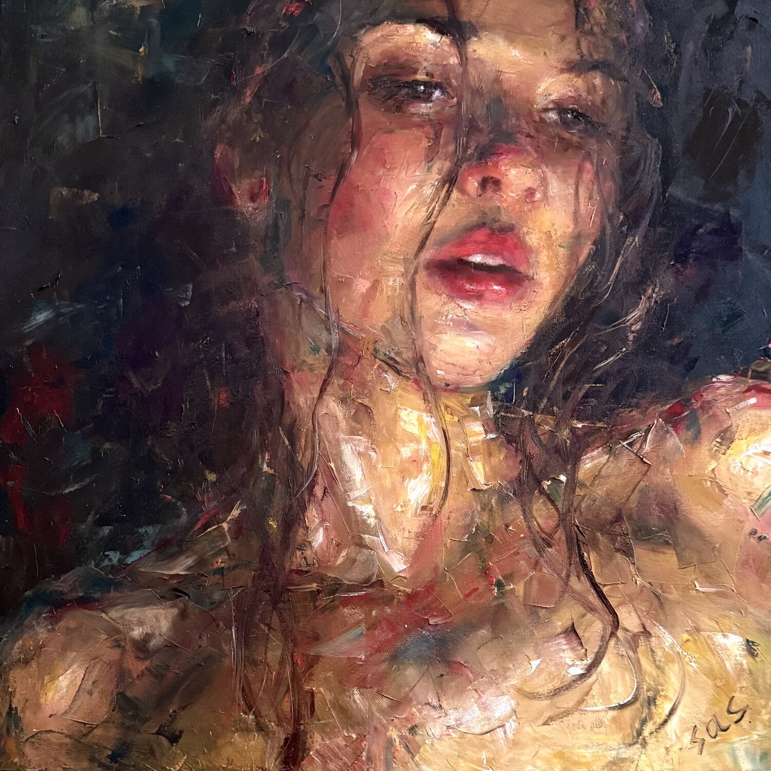 Life-giver Liubou Sas Original painting for sale