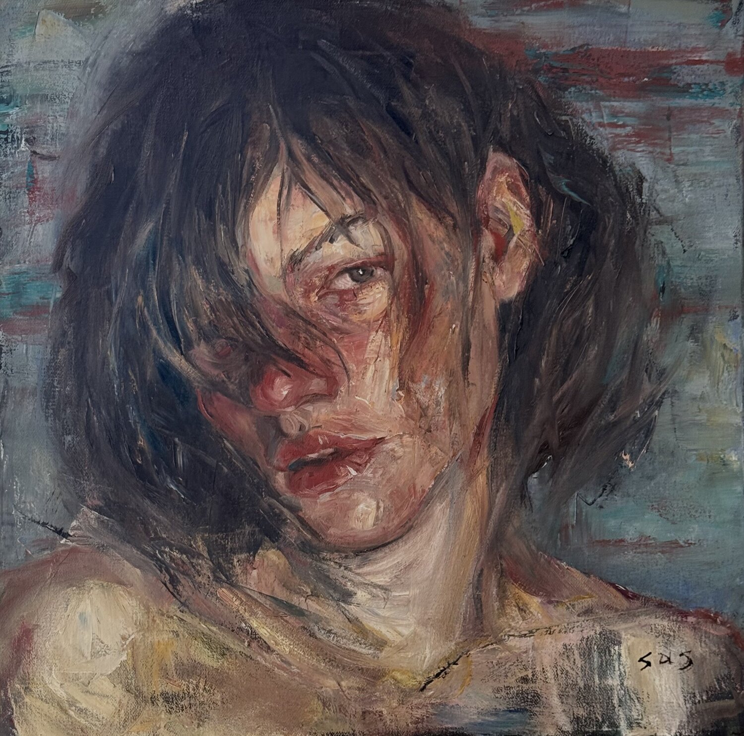 Good morning Liubou Sas Original painting for sale