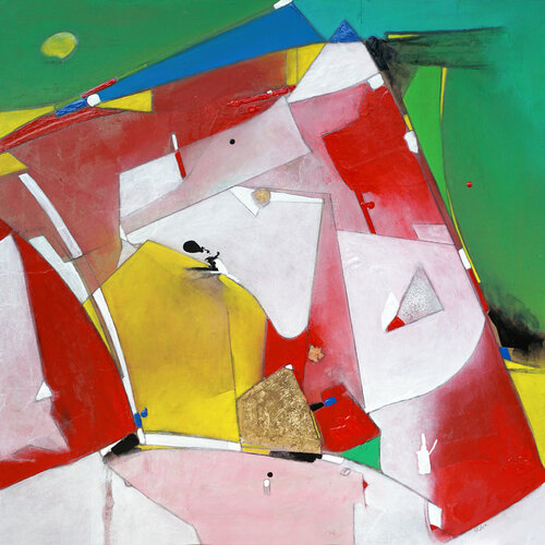 Microcosmo by Carlo Olper, Painting for Sale on Select