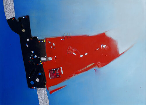 Microcosmo by Carlo Olper, Painting for Sale on Select