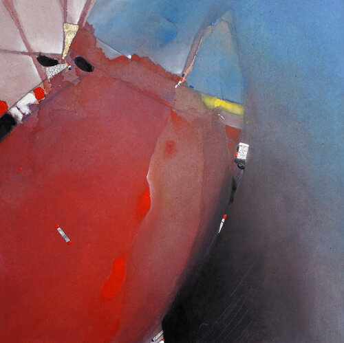 Eruzione by Carlo Olper, Painting for Sale on Select