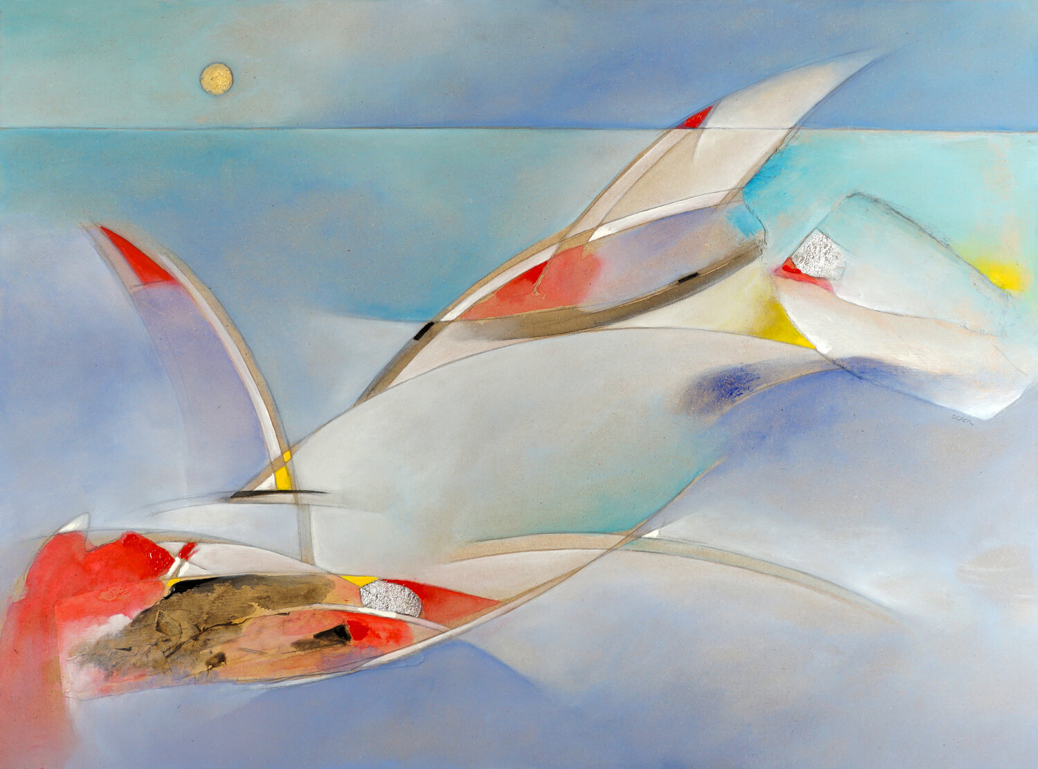 SAVE THE OCEAN Carlo Olper Original painting for sale
