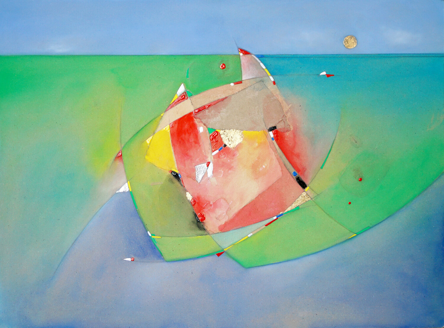LAGUNA Carlo Olper Original painting for sale