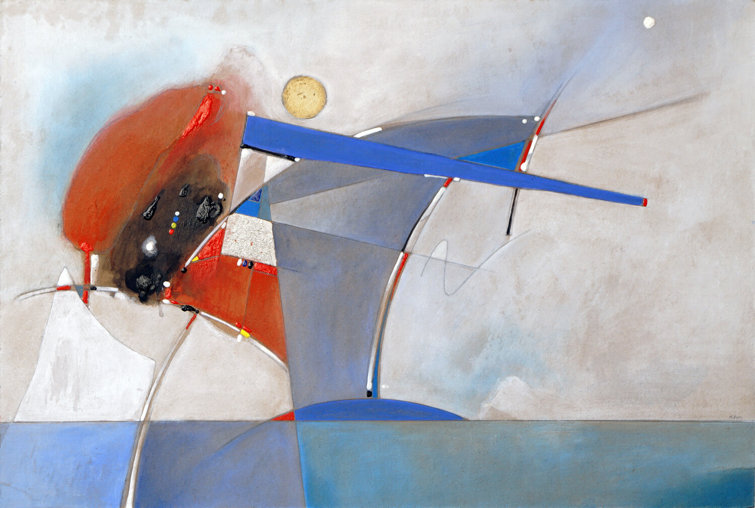 Sea Storm Carlo Olper Original painting for sale