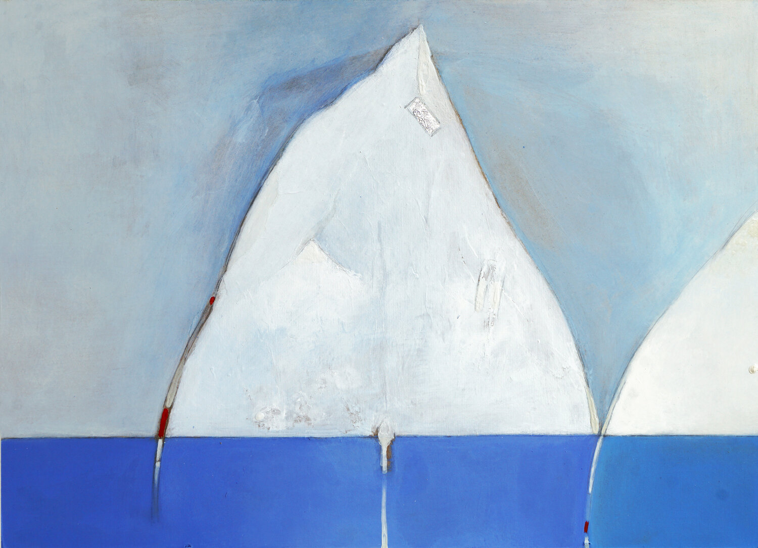Glaciazione Carlo Olper Original painting for sale