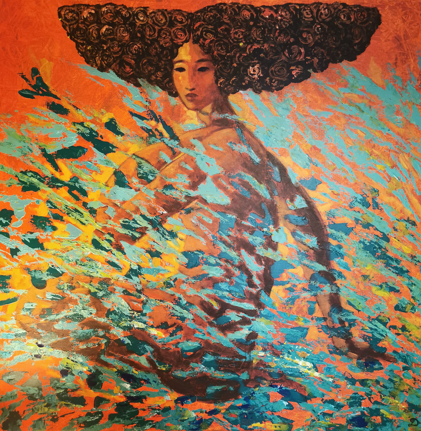 Movea Laurence DUC Original painting for sale