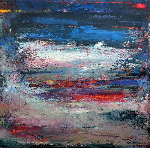 - Don Quixote- by Veljko Martinovic, Painting for Sale on Select