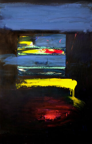 -Fragile(Sting)- by Veljko Martinovic, Painting for Sale on Select