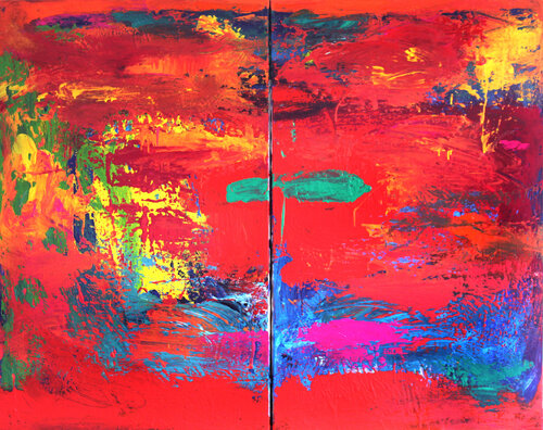 -Lose control-(Teddy Swims) by Veljko Martinovic, Painting for Sale on Select