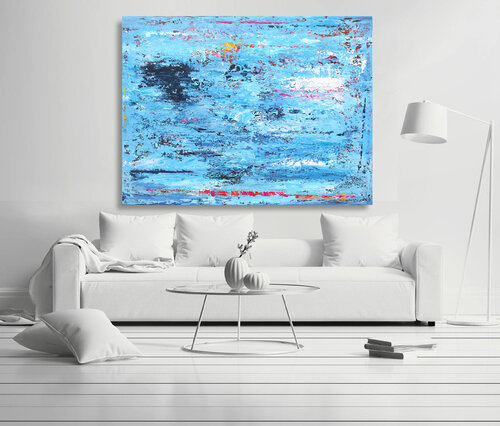-Carefree day- by Veljko Martinovic, Painting for Sale on Select